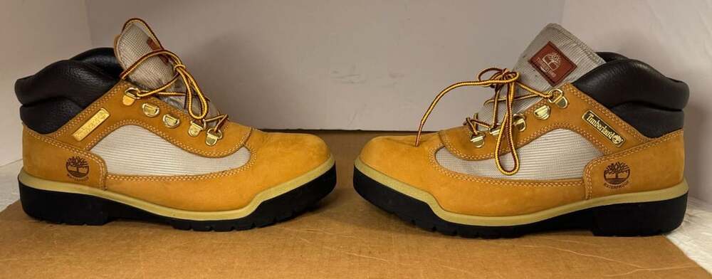 Timberland Waterproof Field Boots Wheat Nubuck Men’s US 8.5
